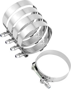 Abrazadera de Manguera de Acero Inoxidable <span class=keywords><strong>Galvanizado</strong></span> de Alta Calidad con Perno en T, Métrica/Pulgadas, Ajustable <span class=keywords><strong>para</strong></span> Tuberías - Product Image 6