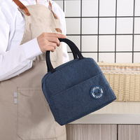 Sac à lunch isotherme portable Oxford PEVA, design moderne, rangement, travail, école, pique-nique, camping, fermeture éclair, multifonctionnel, 2 personnes