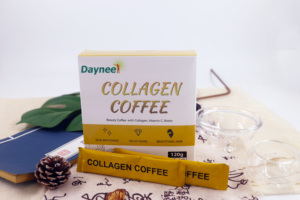 Logotipo personalizado para blanquear la piel, bebida antienvejecimiento, proteínas, péptidos <span class=keywords><strong>de</strong></span> colágeno en polvo para aclarar el <span class=keywords><strong>café</strong></span> COLÁGENO - Product Image 3