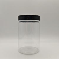 Frasco de Plástico PET Multiusos de 250 ml con Tapa de Rosca, Color Personalizado e Impresión de Serigrafía