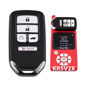 5 כפתורי 433MHZ החכם Keyless כניסת רכב Fob מרחוק מפתח עבור הונדה Para סיוויק פיילוט עלית CR-V FCC ID : KR5V2X