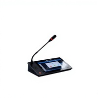 Système d'interphone IP de bureau avec microphone à condensateur, vision nocturne, conformité SIP, communication filaire/sans fil