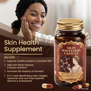 OEM Großhandel Jüngeres Gesicht Haut aufhellung Beauty Supplements Kollagen & Glutathion Kapseln Pillen - Product Image 5