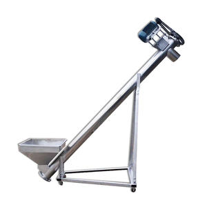 Mobiele Schroeftransporteur Met Wielen 3-15M Length5-50 T/H Capaciteit Verstelbare Afvoerhoogte Voor Graan/Cement - Product Image 1