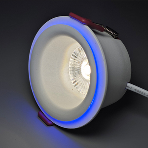 Comercial Interior 3cct Punto redondo Abajo Luz Empotrada 8W + 8W Led Cob Dimmable Downlight - Product Image 3