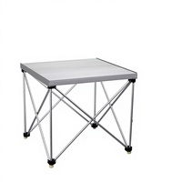 E-IMAGE E-image PST-10/PST-20 Plateforme haute 1m 120*120*100 en alliage d'aluminium pour photographie et vidéo, haute capacité de charge, rangement