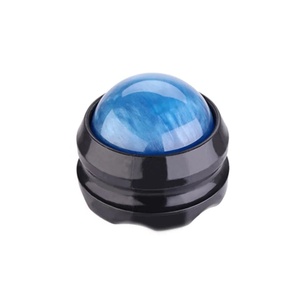 Rodillo de Masaje Facial y Cervical de Cuarzo Rosa Natural, Masajeador de Tejido Profundo - Product Image 1