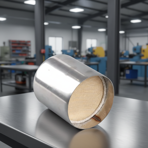 Convertisseur catalytique céramique en nid d'abeille MGP de haute qualité 200/400/600 cellules pour émissions Euro 1-6, ajustement universel 1 - Product Image 4