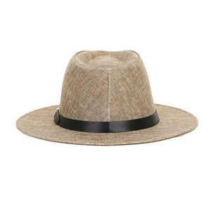Chapeau Fedora Vintage d'Été en Tissu de Bambou pour Homme, Chapeau de Soleil Panama pour la Plage, la Pêche, les Voyages et l'Usage Quotidien en Extérieur - Product Image 5