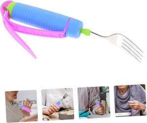 Cuchara Antideslizante y Antiderrames con Mango de Silicona para Personas Mayores con Manos Temblorosas - Product Image 1