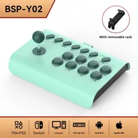 Manette de jeu Arcade Joystick pour IOS/Android/Nintendo Switch PC pour PS4 Fighting Fight Stick