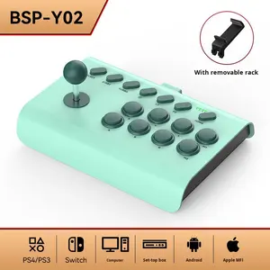 Manette de jeu Arcade Joystick pour IOS/Android/<span class=keywords><strong>Nintendo</strong></span> Switch PC pour PS4 Fighting Fight Stick - Product Image 3