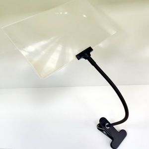 <span class=keywords><strong>Loupe</strong></span> de lecture HD F8912J Fresnel à clipser 4x, mains libres, pour bureau - Product Image 1
