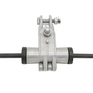 ADSS ABC ligne câble préformé <span class=keywords><strong>Double</strong></span> spirale armure Tension tiges hélicoïdales pince de Suspension - Product Image 3