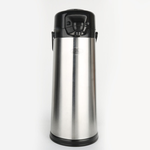 <span class=keywords><strong>Airpot</strong></span> de acero inoxidable de 2,2 L, con bomba de aire de presión manual, botellas de agua de vidrio para café, té - Product Image 6
