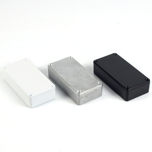 Daiertek 100*50*26mm 1590G Plain nero bianco Wah fai da te <span class=keywords><strong>Mod</strong></span> scatola elettrica sostituire la custodia in alluminio della scatola avon 1590 - Product Image 6