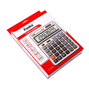Foska calculadora 14 chữ số năng <span class=keywords><strong>l</strong></span>ượng mặt trời và pin văn phòng máy tính máy tính để bàn máy tính khoa học cho sinh viên - Product Image 6