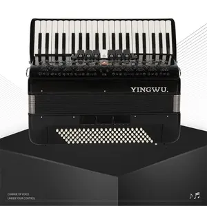 Accordéon piano, instruments de musique, officiel, authentique, <span class=keywords><strong>Parrot</strong></span>, 41 touches, 120 basses, instrument pour débutants adultes, accordéon à trois rangées de lames - Product Image 1