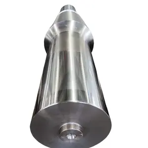 High Quality Large Forged Crusher Spindle Factory Custom Nickel Coated New Condition Flexible Structure for Cone Crushers