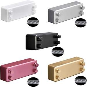 <span class=keywords><strong>Tendedero</strong></span> retráctil secador de acero ABS con cuerda doble de acero inoxidable ajustable - Product Image 5