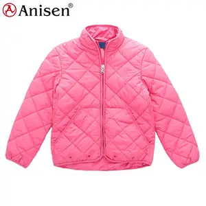 Jaket Musim Dingin Anak Perempuan, Mantel Pakaian Luar, Jaket Musim Dingin Quilt, Mantel Anak Perempuan