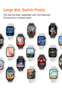 Montre connectée unisexe Starmax 2025 avec assistant vocal IA pour répondre aux appels, écran TFT HD carré, gel de silice, SDK, étanche IP68, magnétique - Product Image 3