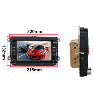 Écran tactile capacitif IPS 7 pouces, 2din, multimédia, BT, TF, Radio FM, Autoradio, lecteur DVD de voiture MP5 avec Carplay pour <span class=keywords><strong>VW</strong></span> - Product Image 3