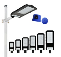 Lampe de rue LED à capteur photocellule en aluminium 10KV AC 50W 100W 150W 200W 250W Éclairage extérieur IP65 Garantie 3 ans