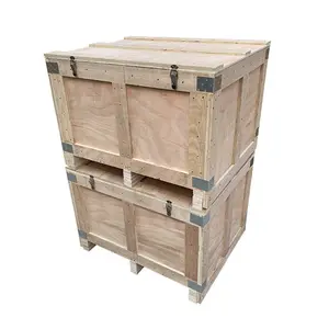 Factory Custom Wooden Crate With Lid For Sale In Bulk Wooden Crates Boxes For Shipping Lumber Wood Shipping Crates For Sale