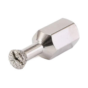 Broca de anclaje <span class=keywords><strong>Liken</strong></span> con diamante electrochapado, múltiples especificaciones, vástago redondo/hexagonal, brillante sin recubrimiento - Product Image 1