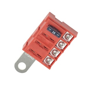 Nouveau bloc de fusibles à montage sur borne de batterie à 4 circuits ST 5023 avec couvercle transparent - Product Image 3