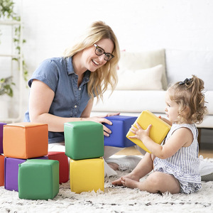 Blocs de construction en mousse souple, colorés, grande taille, pour le jeu et l'apprentissage des enfants, ensemble de 38 pièces, sûrs, non toxiques, utilisables en intérieur et en extérieur - Product Image 3