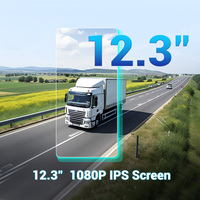 STONKAM OEM Elektronik Yan Ayna Sistemi Kayıtlı Araç Kör Nokta Monitörü Çift Lensli Bölünmüş Ekran Ticari Kamyon Otobüs için