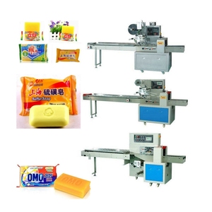 Stainless Steel Automatic Soap Packing Machine High-Speed Film/<b>Pouch</b> Durable Construction for Food Grade Soap Easy Clean - Product Image 1