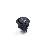 JEC JS-606-4(R)A-Q-BB-3H Interrupteur Fabricant Ronde Interrupteur À Bascule 3pins 2positions sur-off mini Électrique led Bateau Interrupteur