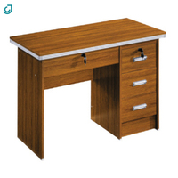 Bureau de direction moderne monoplace spécialisé dans la production de mobilier de bureau, bureau d'ordinateur pour patron ou superviseur