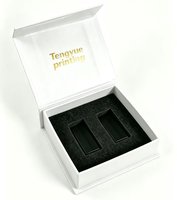 Boîte cadeau en papier de luxe pour flacons de peptides HV 2ml 3ml 5ml 10ml avec logo personnalisé et insert en mousse EVA, 1, 2 ou 3 packs