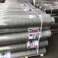 Enveloppe de mur et membrane sarking de toit en polypropylène microporeux perméable à l'humidité 100gsm ~ 180gsm