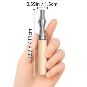 Регулируемый бездымный ингалятор для носа с плоским отверстием для эфирных масел, помогает бросить курить, ароматерапия, ювелирное изделие, дыхательный стик - Product Image 3