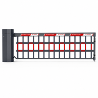Barrera de Seguridad Vertical YUANHONG YH-22G, Motor sin Escobillas de 250W, Anti-Escalada, Control de Acceso Industrial, IP54