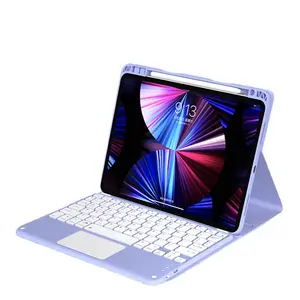 IPad 9用タッチパッド付きワイヤレスキーボードケース10.2インチiPad Pro用キーボードマウス付き第9世代ケース102022 10.9