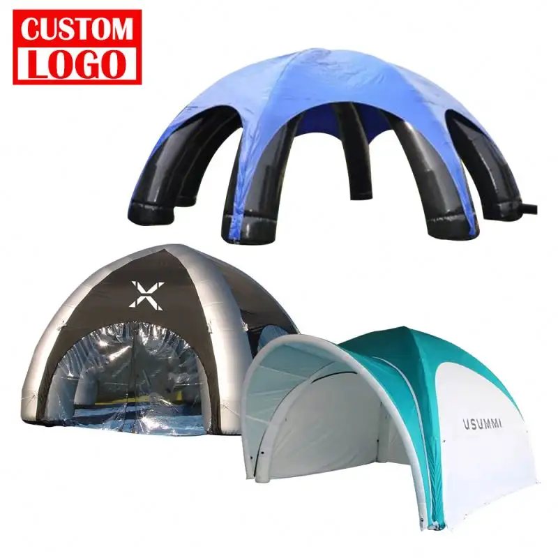 स्वनिर्धारित लोगो प्रोमोशनल एयर चंदवा मार्की Gazebos परमवीर चक्र सामग्री तम्बू Inflatable