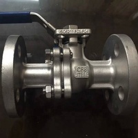 Válvula Industrial de Acero Inoxidable CF8M 1000 WOG con Brida de Plataforma Alta DN 25 PN16, Precio Económico, API607
