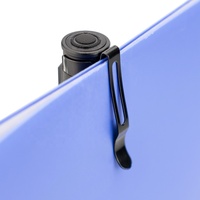 Linterna de Bolsillo Telescópica Recargable de Aluminio, Linterna Portátil para Uso Táctico de Emergencia al Aire Libre, Linterna EDC