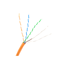 Precio de fábrica cable UTP CAT5 cobre 24awg CAT5e cables UTP 5000ft cable CAT 5 5E Cat. Caja de cobre de 305m