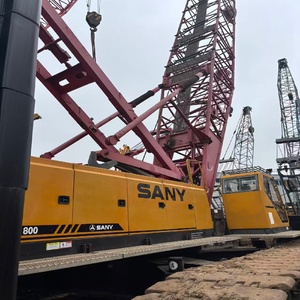 Sany 180T utilisé grue sur chenilles flèche télescopique année 2021 nouveau modèle grue sur chenilles très peu de Offre Spéciale - Product Image 3