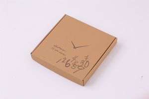 Horloge murale décorative en bois rustique de conception de chiffres arabes grande horloge murale en bois ronde décorative faite à la main de 12 pouces - Product Image 5