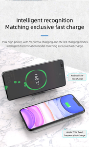 JustLink Fast Wireless <strong>Charger</strong> Stand 15W Fast Charging Super Slim Design Type-C Port With Light Indicator Portable for <strong>IPhone</strong> - Product Image 3