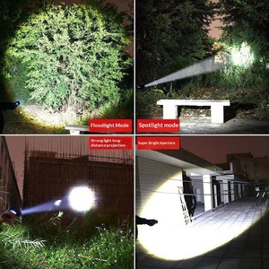 <span class=keywords><strong>Torcia</strong></span> Super Luminosa ad Alta Intensità 2000 Lumen, <span class=keywords><strong>Torcia</strong></span> LED <span class=keywords><strong>Potente</strong></span> per Campeggio, Impermeabile IP65 - Product Image 3