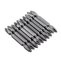 Embouts de tournevis cruciformes ANKA Batch Head PH2 50 mm magnétiques longue durée en acier S2 pour la construction, la maçonnerie et le perçage dans le sable